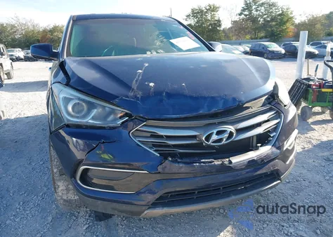 2017 Hyundai Santa Fe Sport 2.4L из США, поврежденный, VIN 5XYZT3LB1HG482982